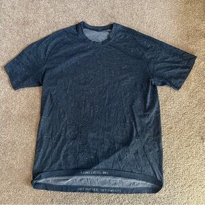 Lululemon Men's Heathered Indigo Athletic Shirt